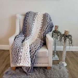 Cozy Chunky Knit Blanket *Custom Order*